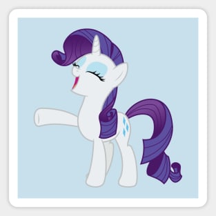 Rarity singing Magnet